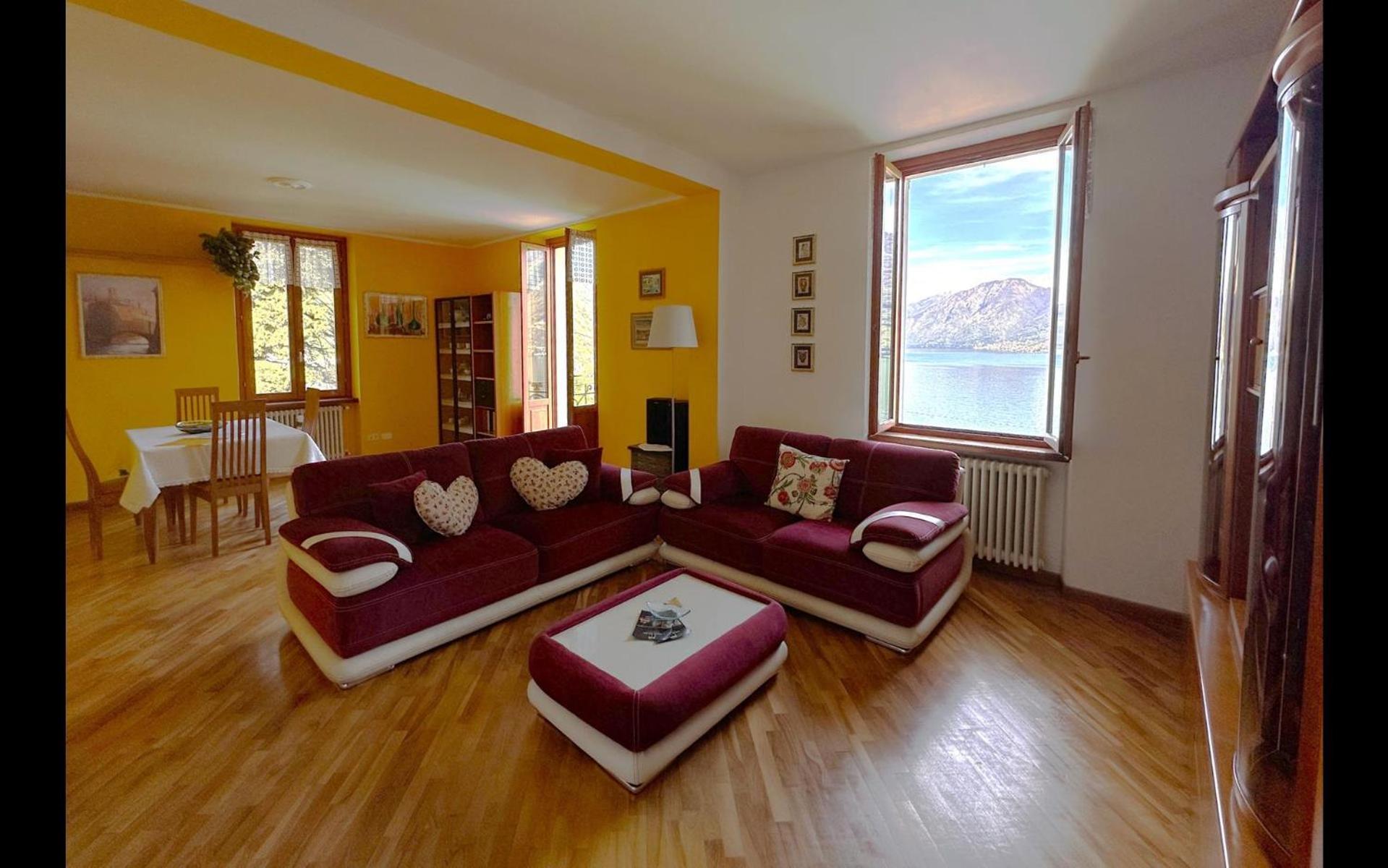 Gera Villa Apartment Argegno Bagian luar foto